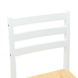 Sedie da pranzo 2 pcs Bianco 40 x 47,5 x 99,5 cm