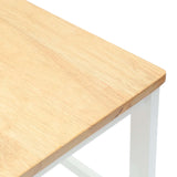 Sedie da pranzo 2 pcs Bianco 40 x 47,5 x 99,5 cm