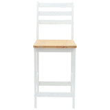 Sedie da pranzo 2 pcs Bianco 40 x 47,5 x 99,5 cm