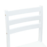Sedie da pranzo 2 pcs Bianco 40 x 47,5 x 99,5 cm