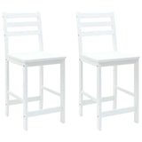 Sedie da pranzo 2 pcs Bianco 40 x 47,5 x 99,5 cm