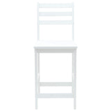 Sedie da pranzo 2 pcs Bianco 40 x 47,5 x 99,5 cm