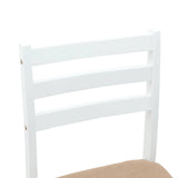Sedie da pranzo 2 pcs Bianco 40 x 47,5 x 99,5 cm