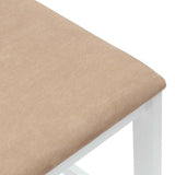 Sedie da pranzo 2 pcs Bianco 40 x 47,5 x 99,5 cm