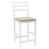 Sedie da pranzo 2 pcs Bianco 40 x 47,5 x 99,5 cm