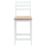 Sedie da pranzo 2 pcs Bianco 40 x 47,5 x 99,5 cm