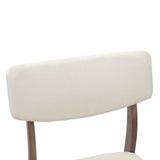 Sedie da pranzo 2 pcs Marrone Chiaro 48 x 49 x 95 cm