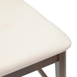 Sedie da pranzo 2 pcs Marrone Chiaro 48 x 49 x 95 cm
