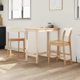 Sedie da pranzo 2 pcs Naturale 48 x 49 x 95 cm