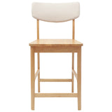 Sedie da pranzo 2 pcs Naturale 48 x 49 x 95 cm