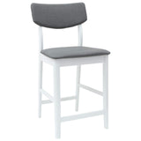 Sedie da pranzo 2 pcs Bianco 48 x 49 x 95 cm