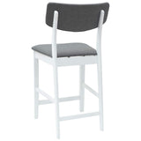 Sedie da pranzo 2 pcs Bianco 48 x 49 x 95 cm