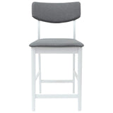 Sedie da pranzo 2 pcs Bianco 48 x 49 x 95 cm