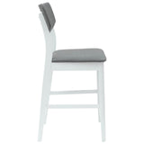 Sedie da pranzo 2 pcs Bianco 48 x 49 x 95 cm