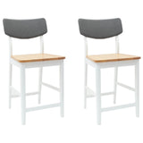 Sedie da pranzo 2 pcs Bianco 48 x 49 x 95 cm