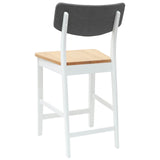 Sedie da pranzo 2 pcs Bianco 48 x 49 x 95 cm