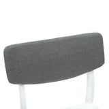 Sedie da pranzo 2 pcs Bianco 48 x 49 x 95 cm
