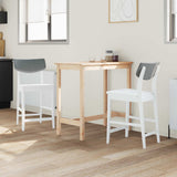 Sedie da pranzo 2 pcs Bianco 48 x 49 x 95 cm