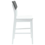 Sedie da pranzo 2 pcs Bianco 48 x 49 x 95 cm