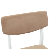 Sedie da pranzo 2 pcs Bianco 48 x 49 x 95 cm