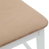 Sedie da pranzo 2 pcs Bianco 48 x 49 x 95 cm