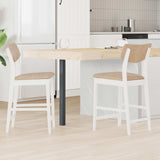 Sedie da pranzo 2 pcs Bianco 48 x 49 x 95 cm