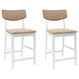 Sedie da pranzo 2 pcs Bianco 48 x 49 x 95 cm