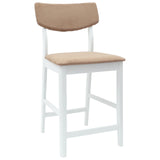 Sedie da pranzo 2 pcs Bianco 48 x 49 x 95 cm