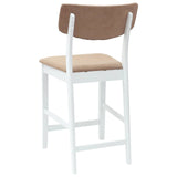 Sedie da pranzo 2 pcs Bianco 48 x 49 x 95 cm