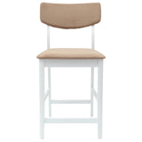 Sedie da pranzo 2 pcs Bianco 48 x 49 x 95 cm