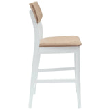 Sedie da pranzo 2 pcs Bianco 48 x 49 x 95 cm