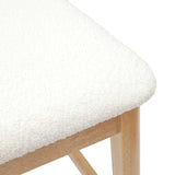 Sedie da pranzo 2 pcs Naturale 48 x 49 x 95 cm