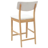 Sedie da pranzo 2 pcs Naturale 48 x 49 x 95 cm