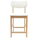Sedie da pranzo 2 pcs Naturale 48 x 49 x 95 cm