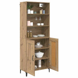 Credenza 2 pcs rovere artigianale 69,5 x 34 x 180 cm