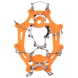 Artigli di ghiaccio per scarpe Arancione S