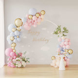 Arco Nuziale Bianco 220 x 45 x 200 cm Acciaio