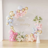 Arco Nuziale Bianco 195 x 35 x 211 cm Acciaio