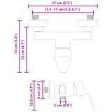 Miscelatore Doccia Cromo G 1 / 2 pollici Ottone
