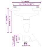 Miscelatore Doccia Nero G 1 / 2 pollici