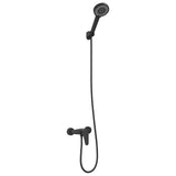 Set di doccia con soffione Nero G 1 / 2 pollici