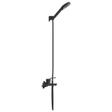 Set di doccia con soffione Nero G 1 / 2 pollici
