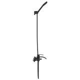 Set di doccia con soffione Nero G 1 / 2 pollici