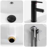 Set di mobili per il bagno Grigio Cemento 56 x 37,5 x 81 cm
