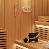Set Secchio Sauna 4 pcs Nero 8.5 x 8 x 4.5 cm Alluminio