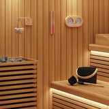 Set di Accessori per Sauna 5 pcs Nero