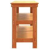 Banco da lavoro Marrone cerato 181.5 x 50 x 80 cm Pino massello