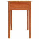 Scrivania Max Marrone 100 x 50 x 78 cm Pino massello