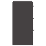 Armadio per File con cassetto Nero 44 x 50 x 106.5 cm