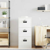 Armadio per File con cassetto Bianco 45,5 x 42 x 106,5 cm
